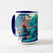 Laat Race. - Go Kart Racers Mok (Voorkant links)