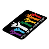 Laat racisme verkeerde hartzanden maken magneet (Linkerzijde)