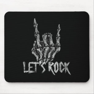 Laat rock band T - shirts voor vrouwen rock en rol Muismat