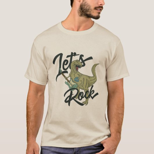 Laat Rock Music T Rex T-shirt (Voorkant)