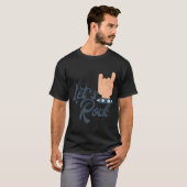 Laat Rock vintage T-shirt (Voorkant volledig)