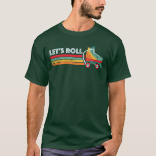 Laat Rol Roller Schaats vintage T-shirt