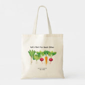 Laat Root voor elkaar Plant liefhebber meisjes Tote Bag (Achterkant)