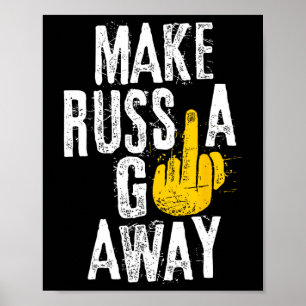 Laat Rusland Weggaan  Poster