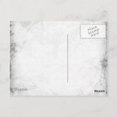 Laat schaakschaak spelen briefkaart (Achterkant)