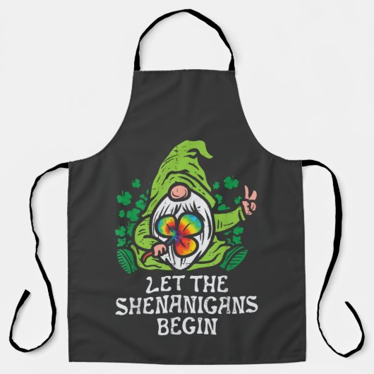 Laat Schelmenstreken Beginnen Schort (Voorkant)