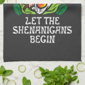 Laat Schelmenstreken Beginnen Theedoek (Gevouwen)