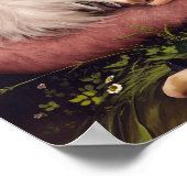 Laat schoonheid uit as komen poster (Hoek)