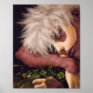 Laat schoonheid uit as komen poster