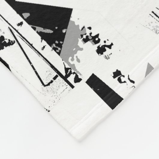 Laat scoot rond - Stunt scooter rijder Fleece Deken (Hoek)