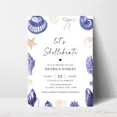 Laat Shellebrate Blue Zee Nautical Boy Baby shower Kaart