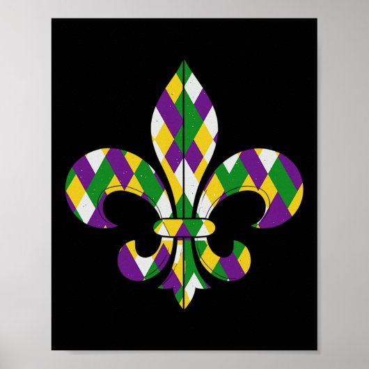 Laat Shenanigans beginnen Mardi Gras Gifts Kinder Poster (Voorkant)