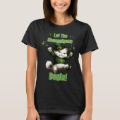 Laat Shenanigans beginnen met dansen Leprechaun Ca T-shirt (Voorkant)