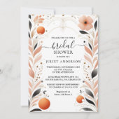 Laat Sinaasappel 70s 80s 90s Roze Kleurrijk Vrijge Kaart (Voorkant)