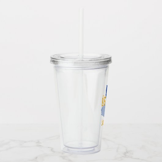 Laat SJ gaan Acryl Drinkbeker (Rechts)