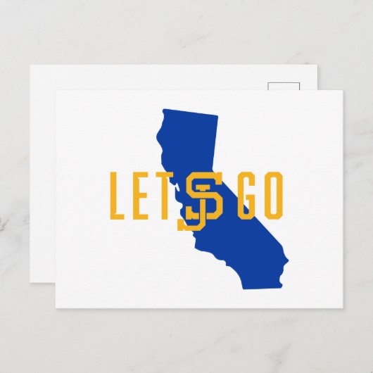 Laat SJ gaan Briefkaart (Voorkant / Achterkant)