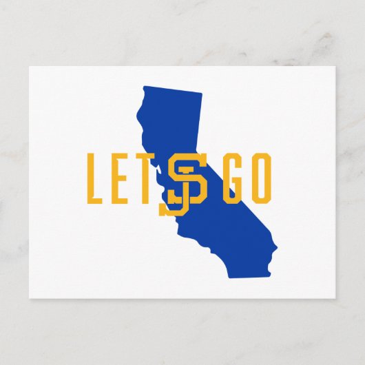 Laat SJ gaan Briefkaart (Voorkant)