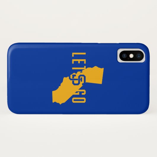 Laat SJ gaan Case-Mate iPhone Case (Achterkant (horizontaal))