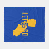 Laat SJ gaan Fleece Deken (Voorkant (Horizontaal))