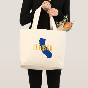 Laat SJ gaan Grote Tote Bag
