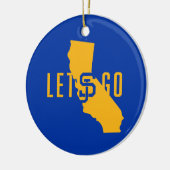 Laat SJ gaan Keramisch Ornament (Links)