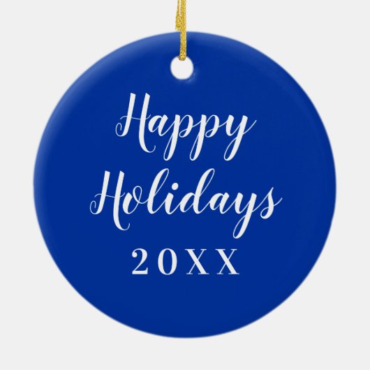 Laat SJ gaan Keramisch Ornament (Achterkant)