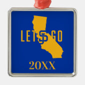 Laat SJ gaan Metalen Ornament (Voorkant)