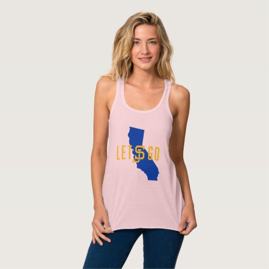 Laat SJ gaan Tanktop (Volledige Voorkant)