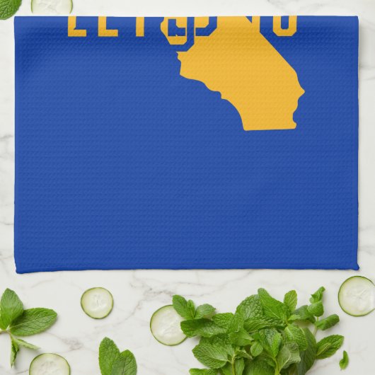 Laat SJ gaan Theedoek (Gevouwen)