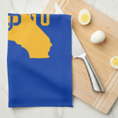 Laat SJ gaan Theedoek (Quarter Fold)