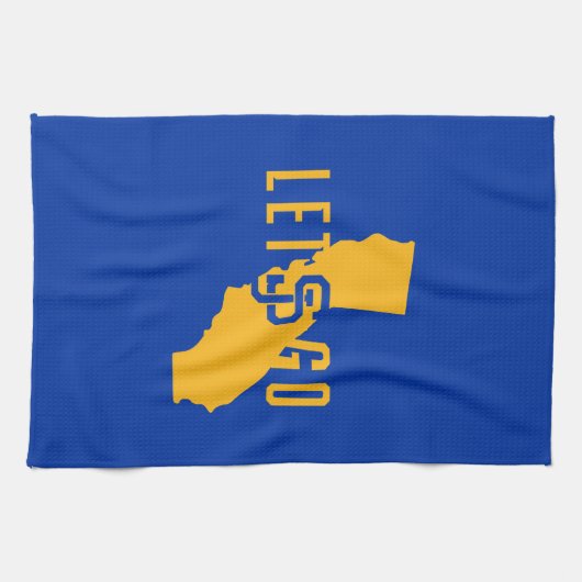 Laat SJ gaan Theedoek (Horizontaal)