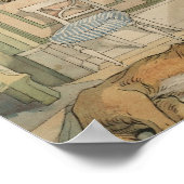 Laat slapende honden de Zweedse Waterverf verlaten Poster (Hoek)