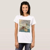 Laat Slapende Honden Liggen Dames Comic Tshirt (Voorkant volledig)