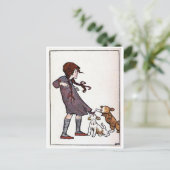 "Laat slapende honden los" Briefkaart (Staand voorkant)