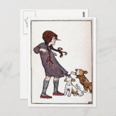 "Laat slapende honden los" Briefkaart (Voorkant / Achterkant)