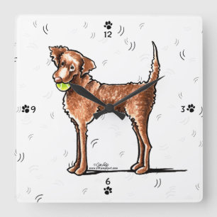 Laat Spel Chessie Vierkante Klok