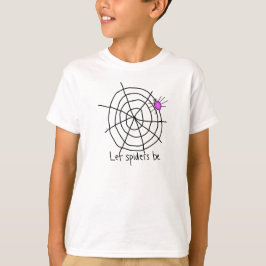 "Laat Spinnen Met Rust" T-shirt