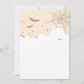 Laat Spooky Fun Halloween Party zien Kaart (Achterkant)