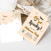 Laat Spooky Fun Halloween Party zien Kaart
