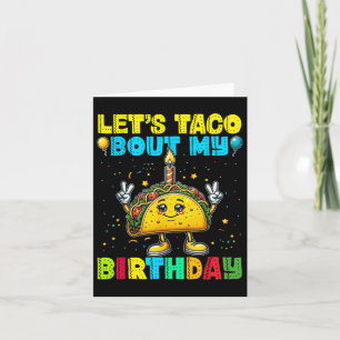 Laat Taco over mijn liefdevolle Mexicaanse partijj Kaart