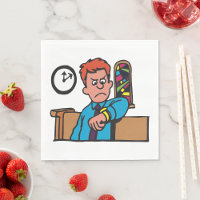 laat tot kerk papieren servetten