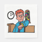 laat tot kerk papieren servetten (Voorkant)