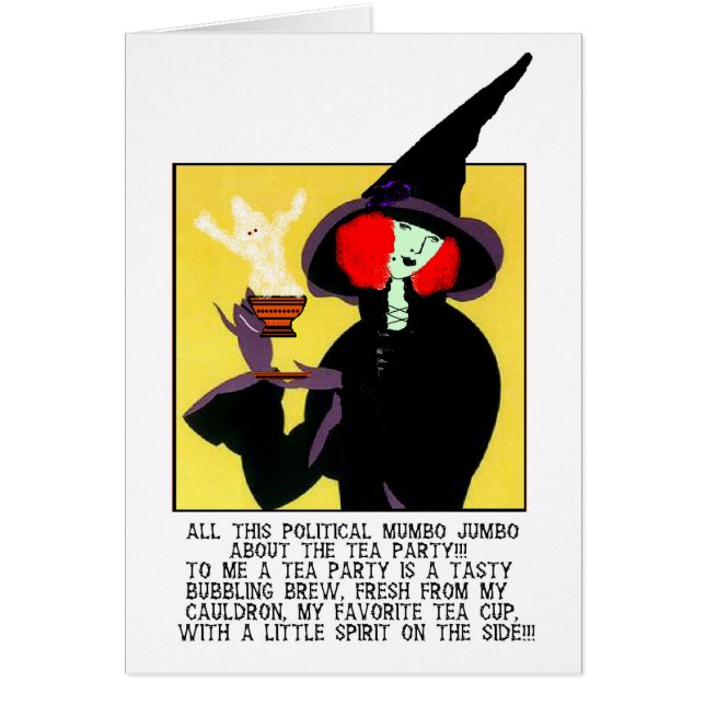 LAAT U NIET POLITIEK IN MIJN TEA ZEGGEN! (Voorkant)