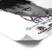 Laat U weten Poster (Hoek)