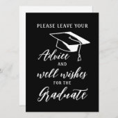 Laat uw advies achter voor de eenvoudige Afstudere (Voorkant / Achterkant)