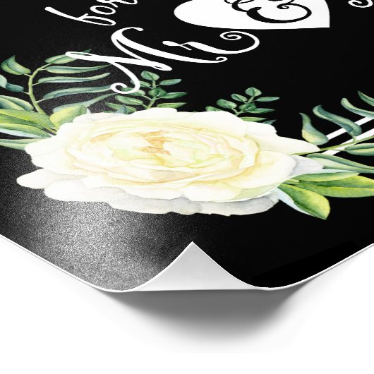 Laat uw advies en wensen tekenen foto afdruk (Hoek)