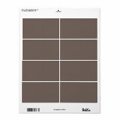 Laat uw creativiteit de vrije loop met Drag & Drop Etiket (Full Sheet)