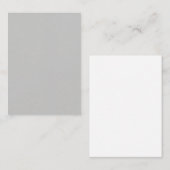 Laat uw creativiteit de vrije loop met Drag & Drop Informatiekaartje (Voorkant / Achterkant)