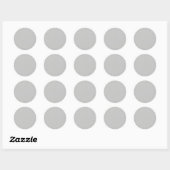 Laat uw creativiteit de vrije loop met Drag & Drop Ronde Sticker (Vel)