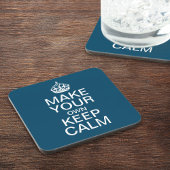 Laat uw eigen kalm houden en voer Onderzetters uit